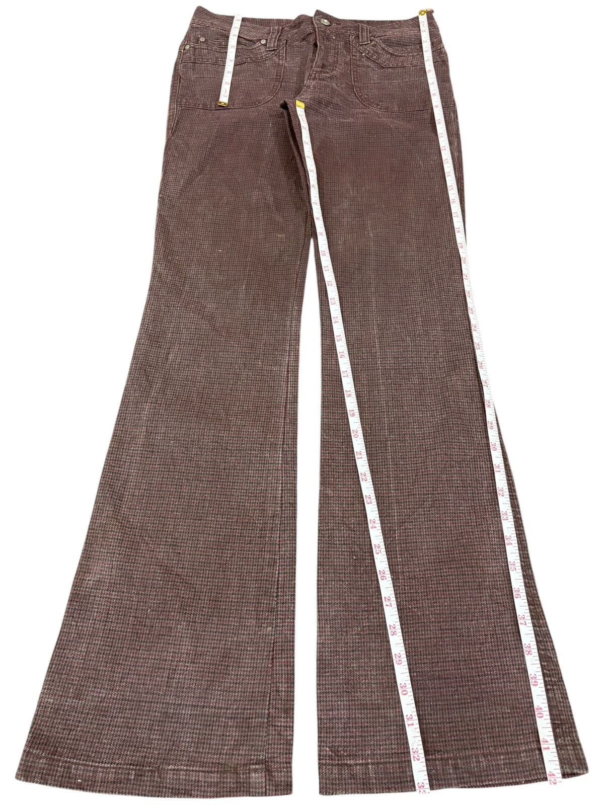 Japanese Brand Vintage Japanese Brand Brown Bootcut Flare Jeans Size US 30 / EU 46 - 11 Thumbnail