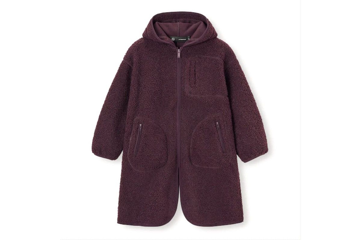 UNDERCOVER X GU UNIQLO SHERPA LONG JACKET