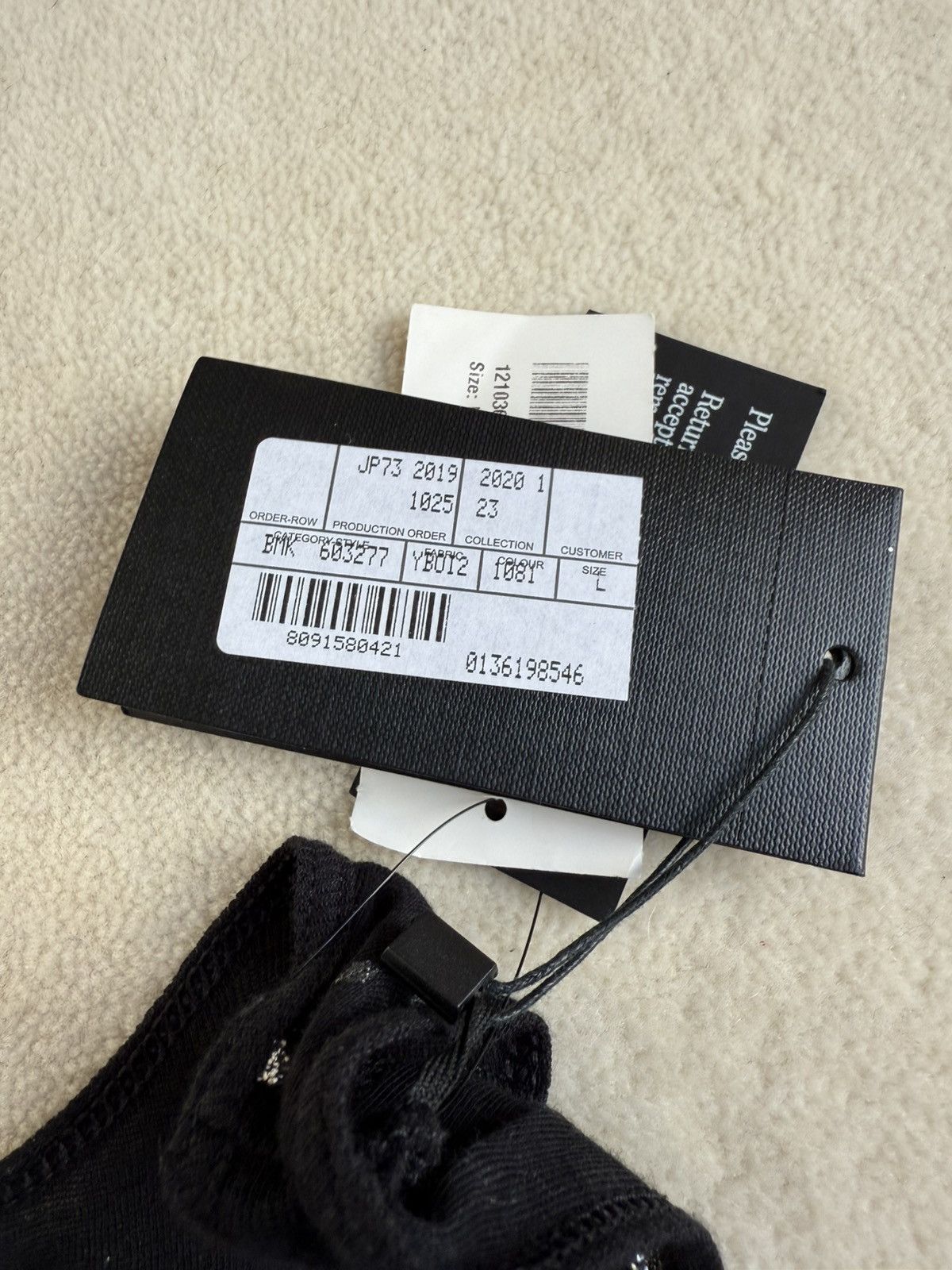 Saint Laurent Paris SS20 Saint Laurent black silver glitter vest tank top L BNWT Size US L / EU 52-54 / 3 - 17 Thumbnail