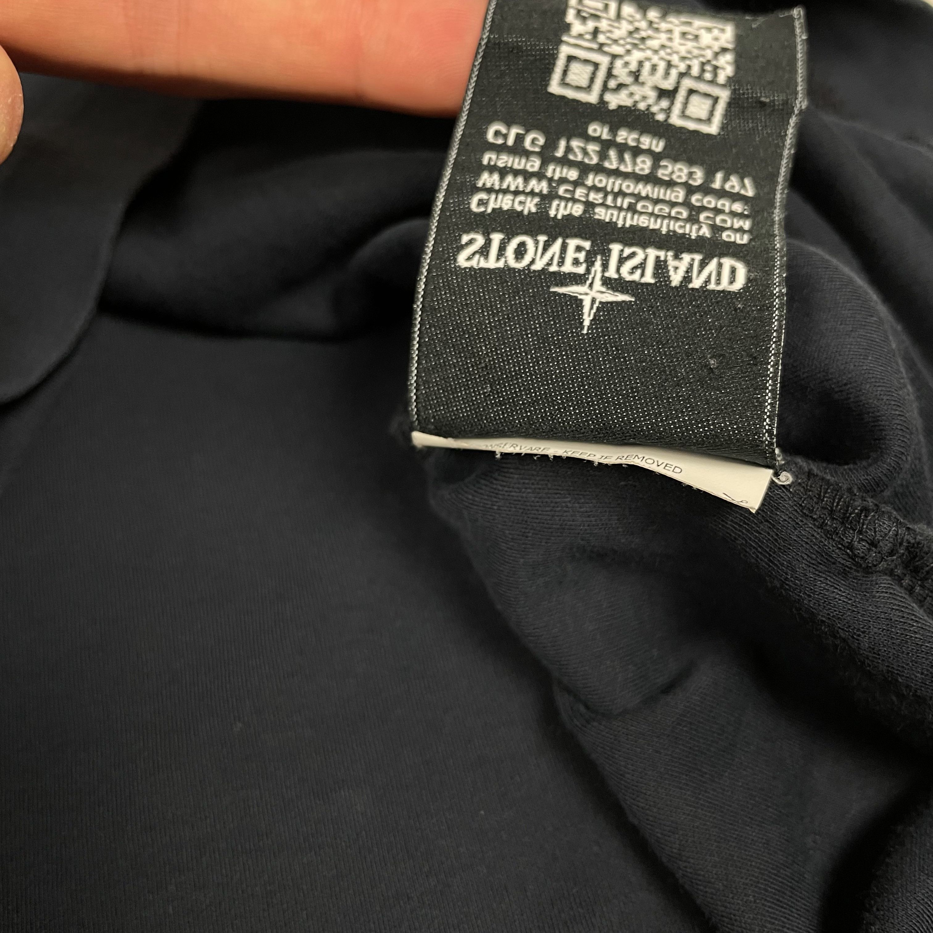 Stone Island Stone Island Men's Navy Long Sleeve Pullover T-Shirt XL Size US XL / EU 56 / 4 - 9 Thumbnail