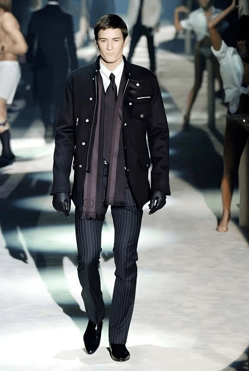 Gucci Gucci AW 2004 Stand Collar Coat - L Size US L / EU 52-54 / 3 - 2 Thumbnail