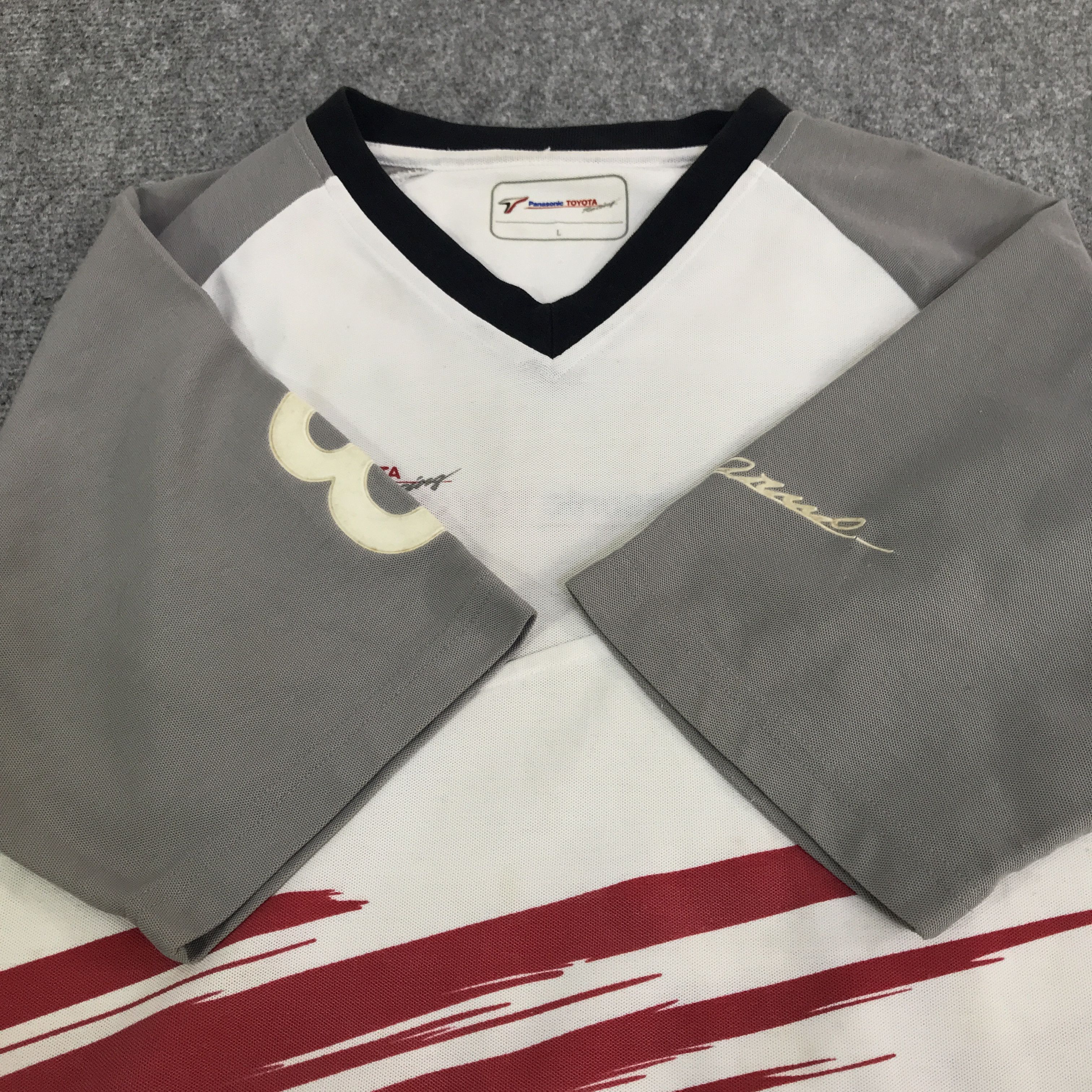 Japanese Brand panasonic x toyota t-shirt K117B5 Size US L / EU 52-54 / 3 - 6 Thumbnail