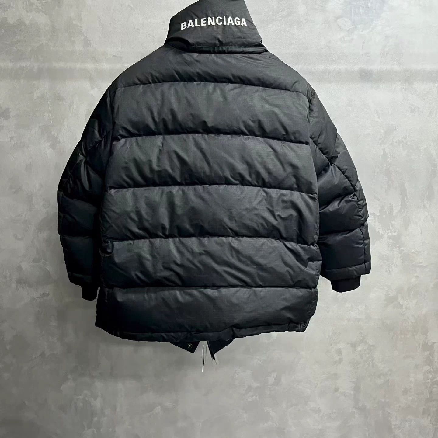 Balenciaga Balenciaga black solid color single-breasted fleece jacket Size XS / US 0-2 / IT 36-38 - 2 Thumbnail