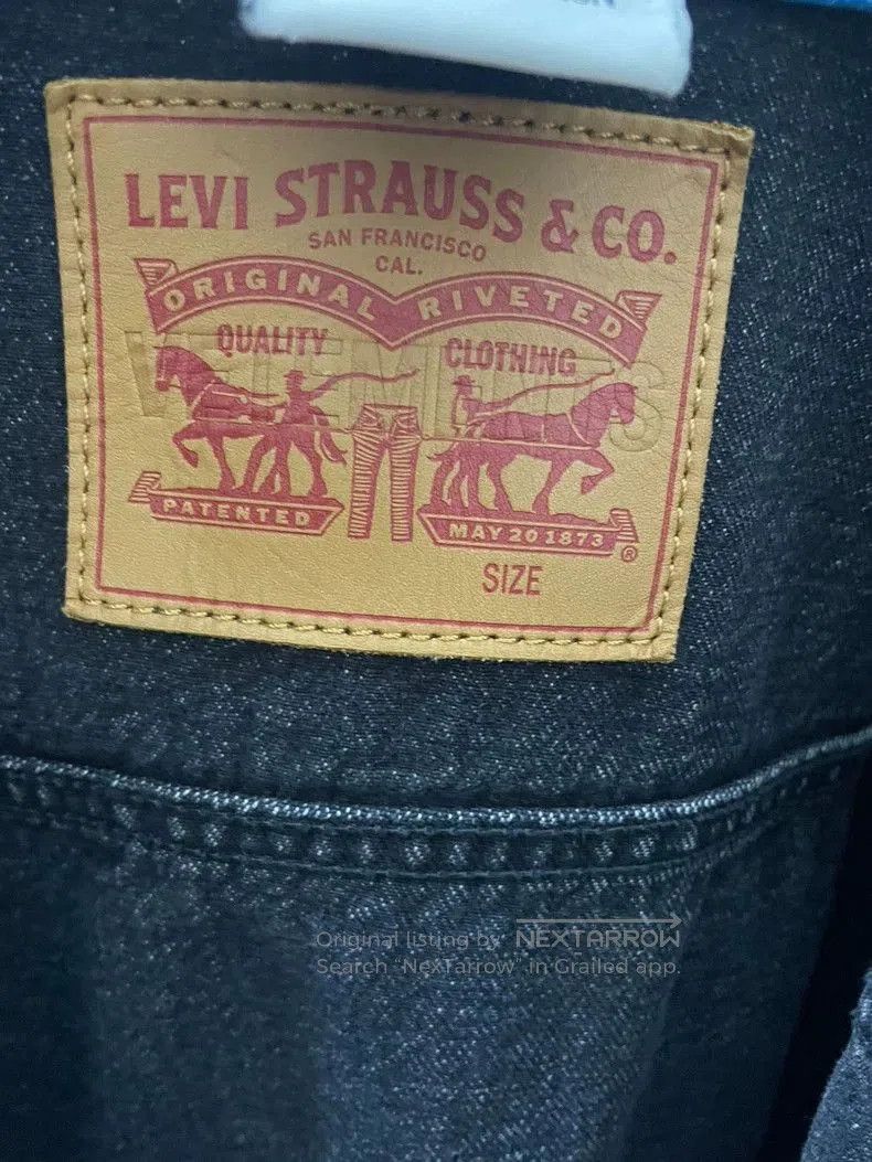 Vetements Vetements Levi's Denim Jacket with Hoodie. Size US XS / EU 42 / 0 - 4 Thumbnail