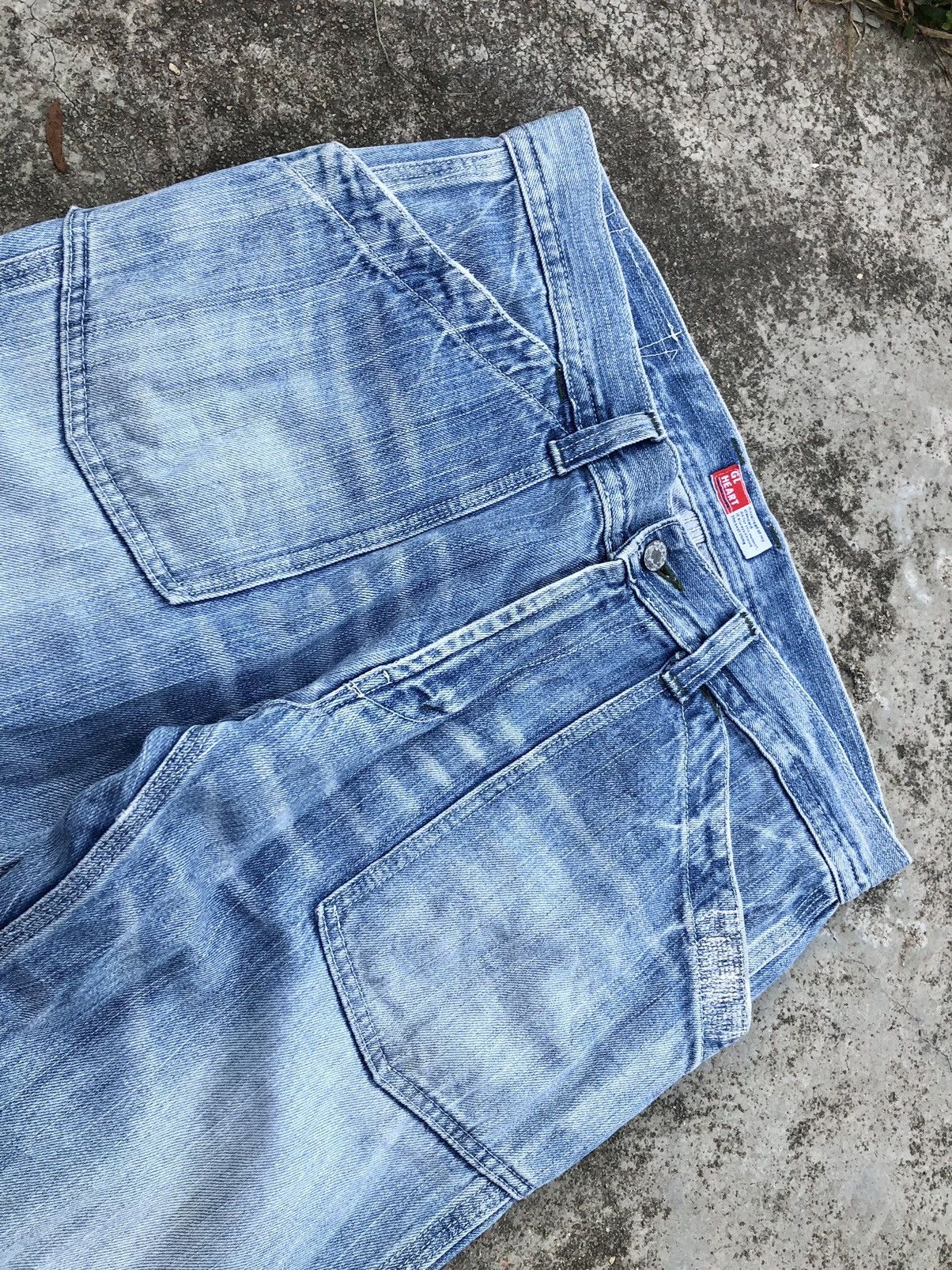 Hypebeast FLARED⚡️⚡️VINTAGE GL HEART BAKERPANT MILITARY STYLE Size US 34 / EU 50 - 6 Thumbnail