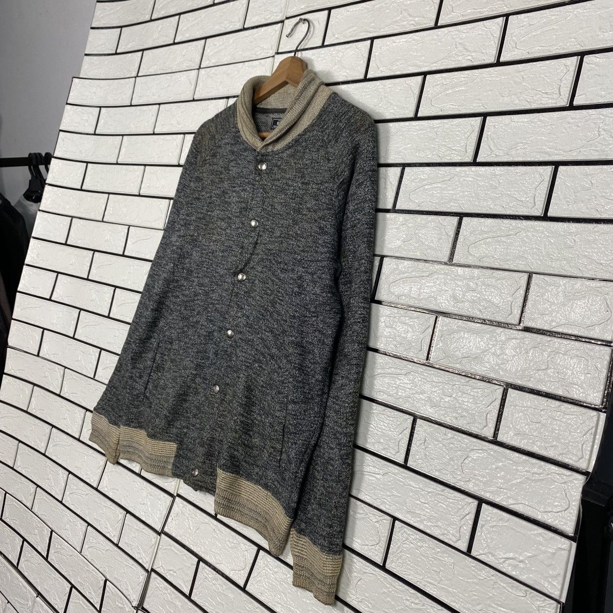 Beams Japan 📌Vintage Shawl Collar Button Jacket Beams Issey Miyake Size US M / EU 48-50 / 2 - 3 Thumbnail