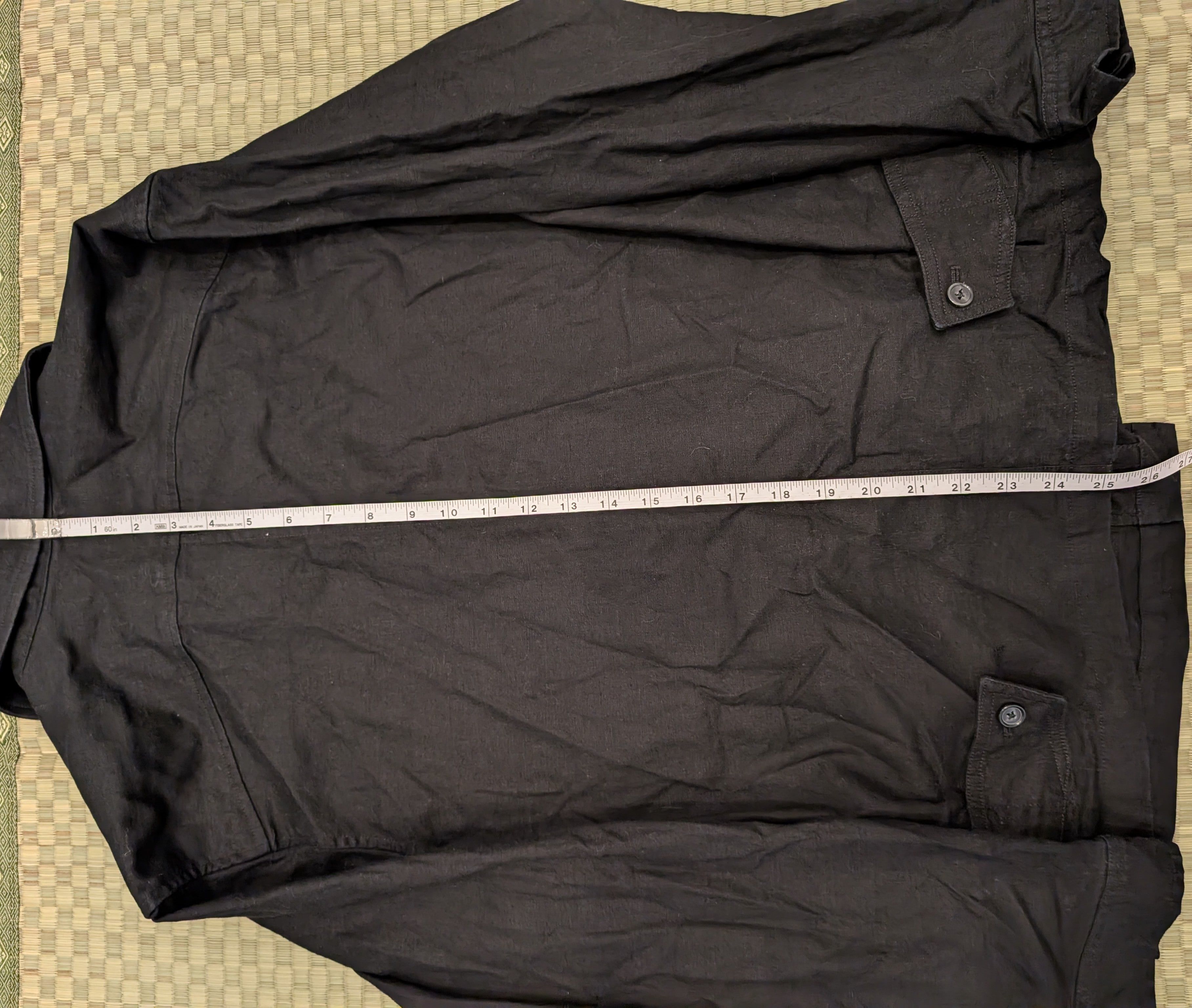 Other David Michael 100% Linen Chore Coat Made in USA Size US XL / EU 56 / 4 - 6 Thumbnail