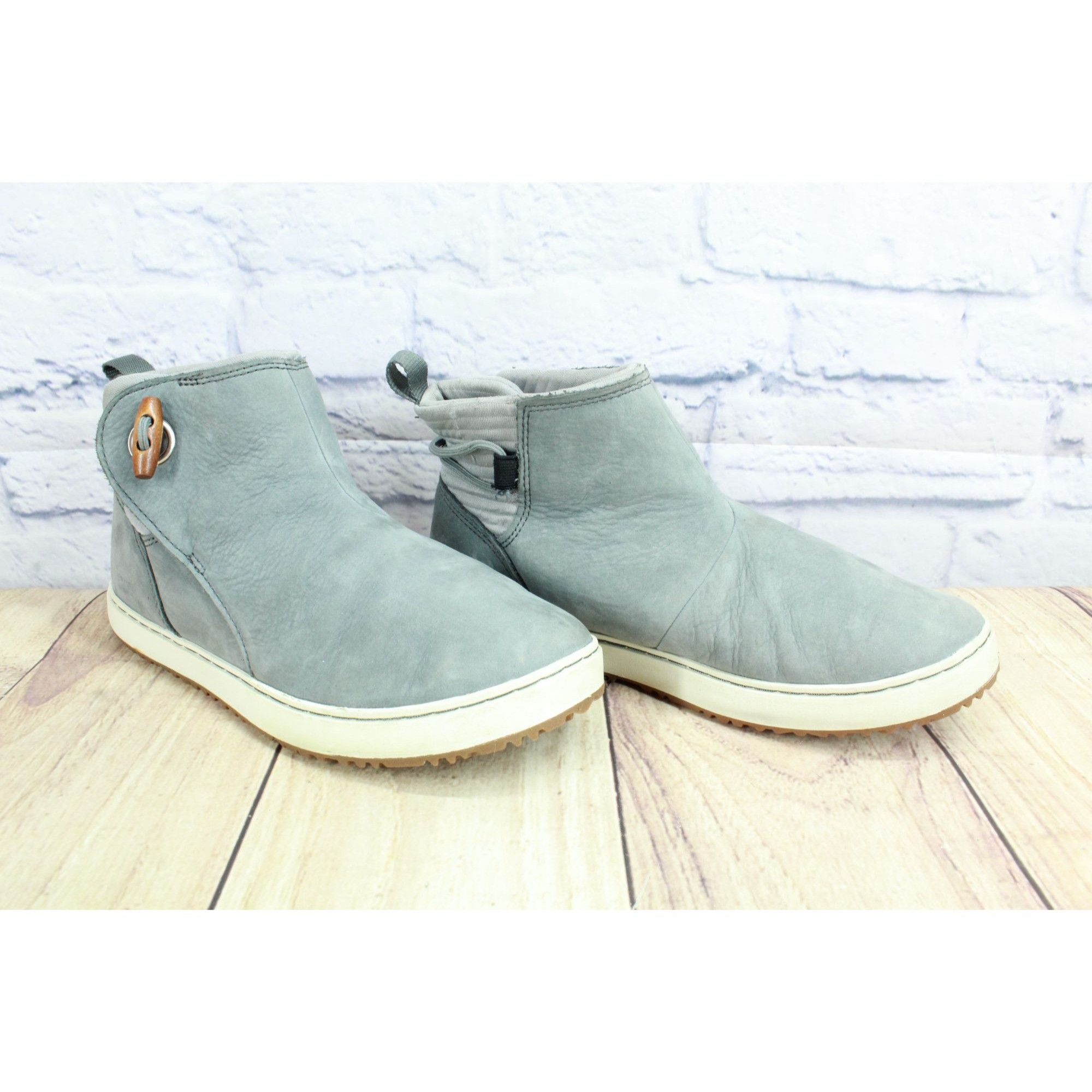L.L. Bean LL Bean Gray Suede Mountainside Toggle Boots Size US 7.5 / IT 37.5 - 2 Thumbnail