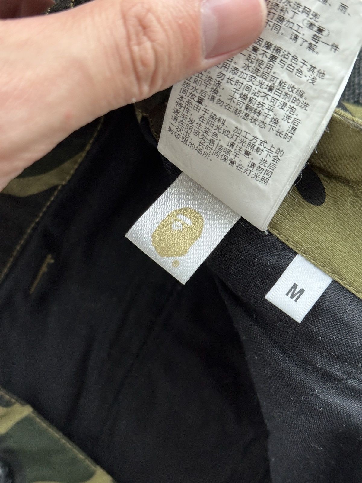 Bape BAPE Cargo Pants Green Camo Size US 32 / EU 48 - 13 Thumbnail