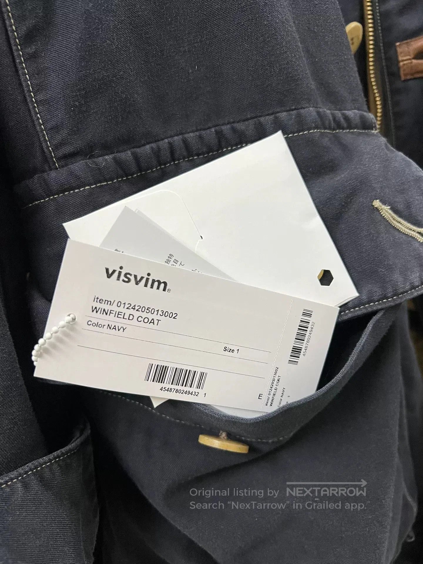 Visvim visvim winfield coat with vintage effect. Size US S / EU 44-46 / 1 - 8 Thumbnail