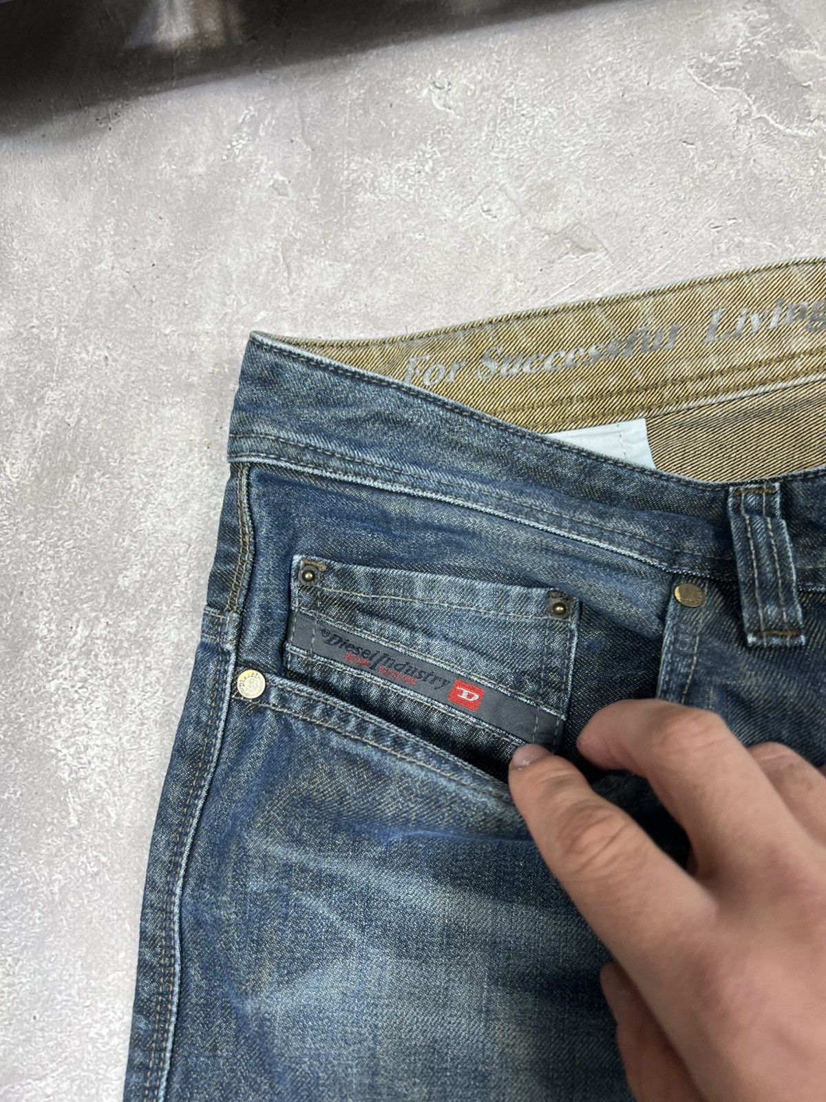 Diesel Vintage Diesel Junya Watanabe Style Baggy Jeans Size US 34 / EU 50 - 11 Thumbnail