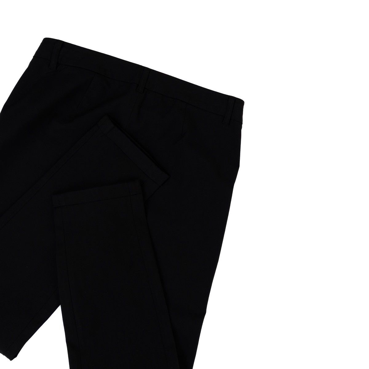 Luisa Cerano Luisa Cerano Womens Black Trousers Slim Fit Elegant Pants Size 30" / US 8 / IT 44 - 4 Thumbnail