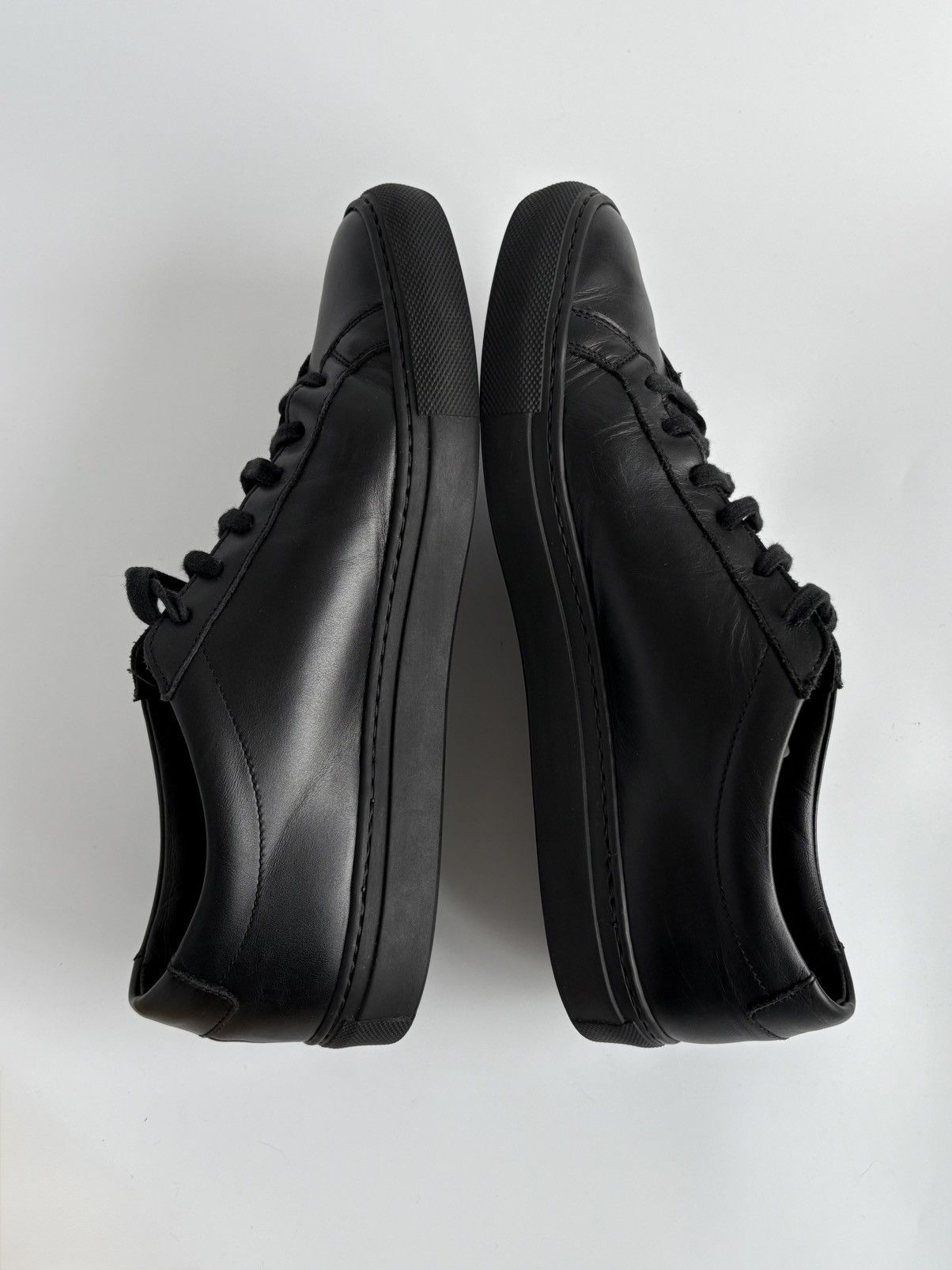 Common Projects Common Projects Achilles Low Sneakers Black Leather 39 US 9 Size US 9 / IT 39 - 10 Thumbnail