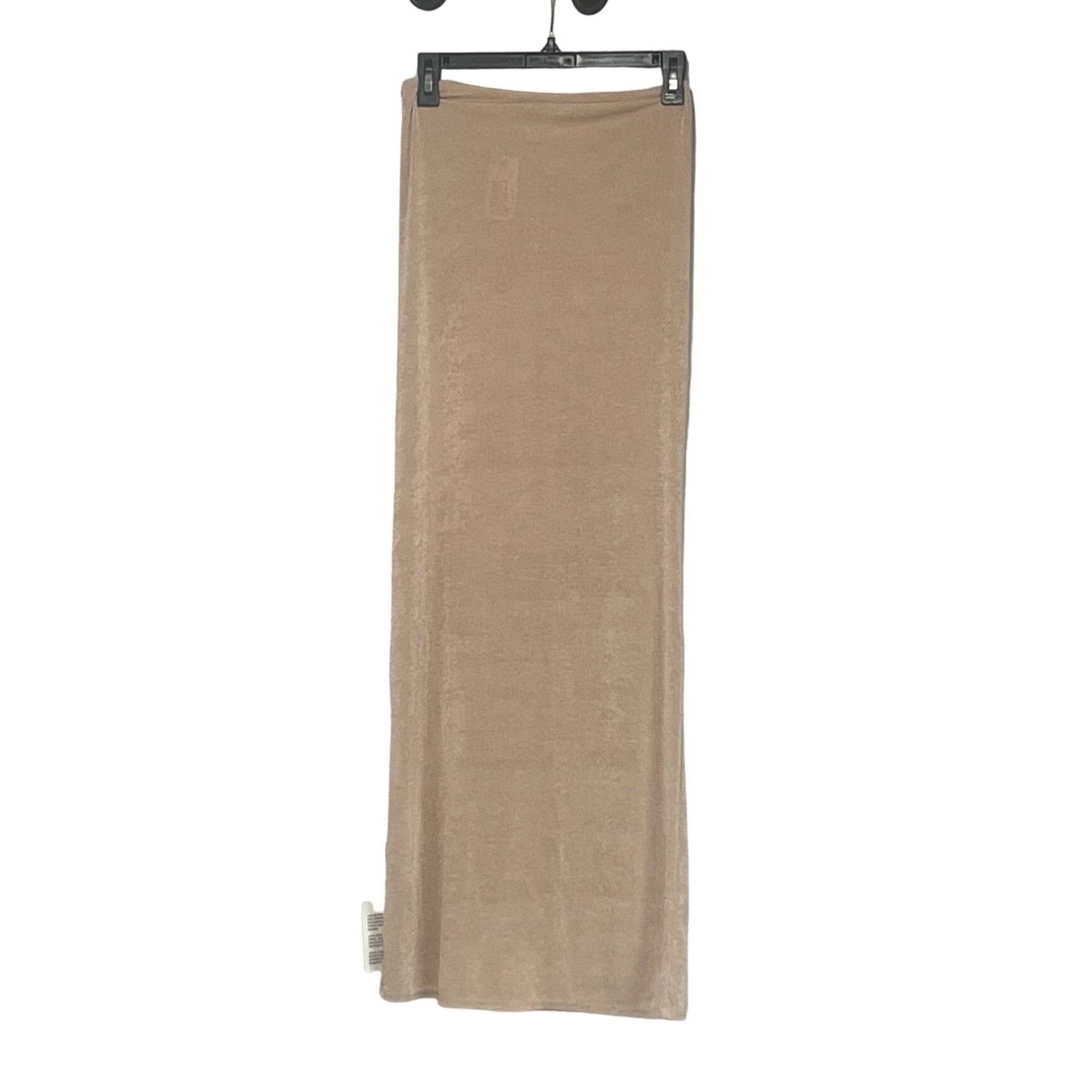 Topshop Topshop Slinky Twist Front Maxi Skirt in Stone-Neutral, Sz. Size 28" / US 6 / IT 42 - 5 Thumbnail