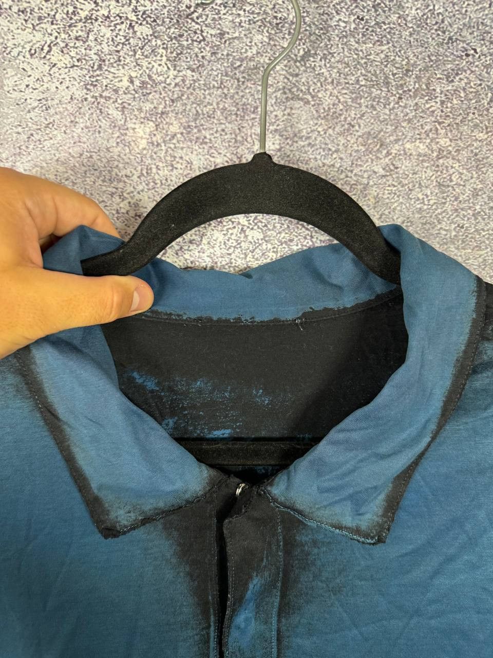 Prada Rare Archive Prada Garmen dye Polo T-Shirt y2k 2XL Size Size US XXL / EU 58 / 5 - 10 Thumbnail