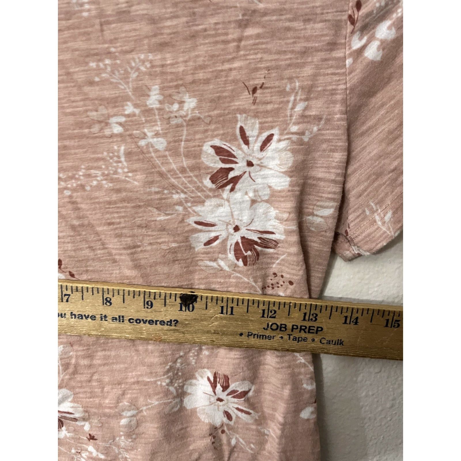 Vintage Aero Womens T-Shirt Crew Pink Floral Graphic Logo Tee Small Lightweight Cotton Polyester Short Sleeve Crew Neck Size S / US 4 / IT 40 - 5 Thumbnail