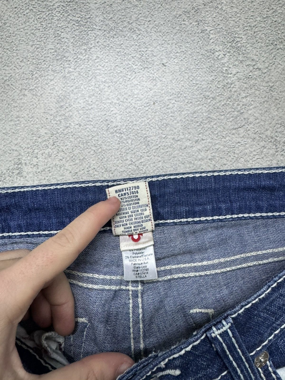 True Religion Vintage Y2k True Religion USA Denim Jeans 90’s Size 30" / US 8 / IT 44 - 12 Thumbnail