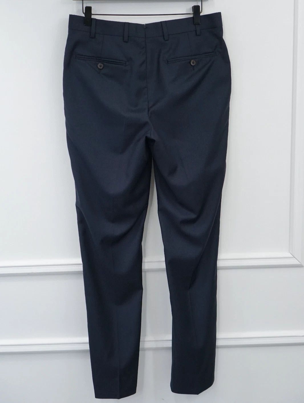 Suitsupply Men Suitsupply Pants Navy Brescia S110 Vitale Barberis US36S Size 36S - 2 Thumbnail