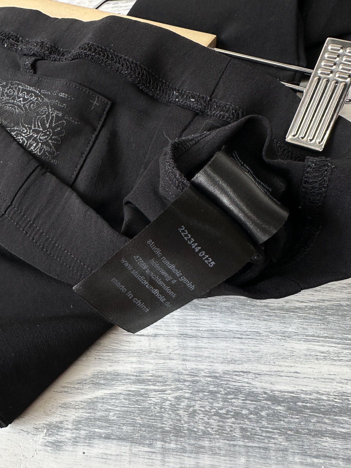 Rundholz RUNDHOLZ Black Label Slim Stretch Avant Garde Pants Size S Size 28" / US 6 / IT 42 - 9 Thumbnail