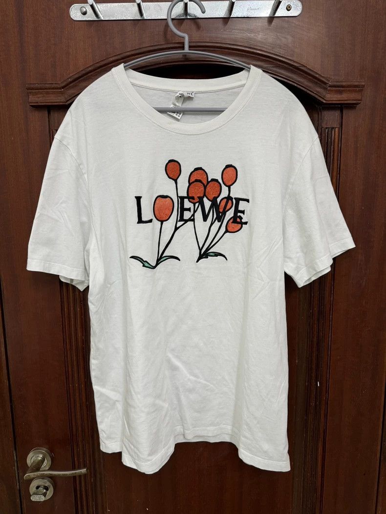 Loewe loewe white short sleeves 2504-Nextarrow Size US XXL / EU 58 / 5 - 1 Thumbnail