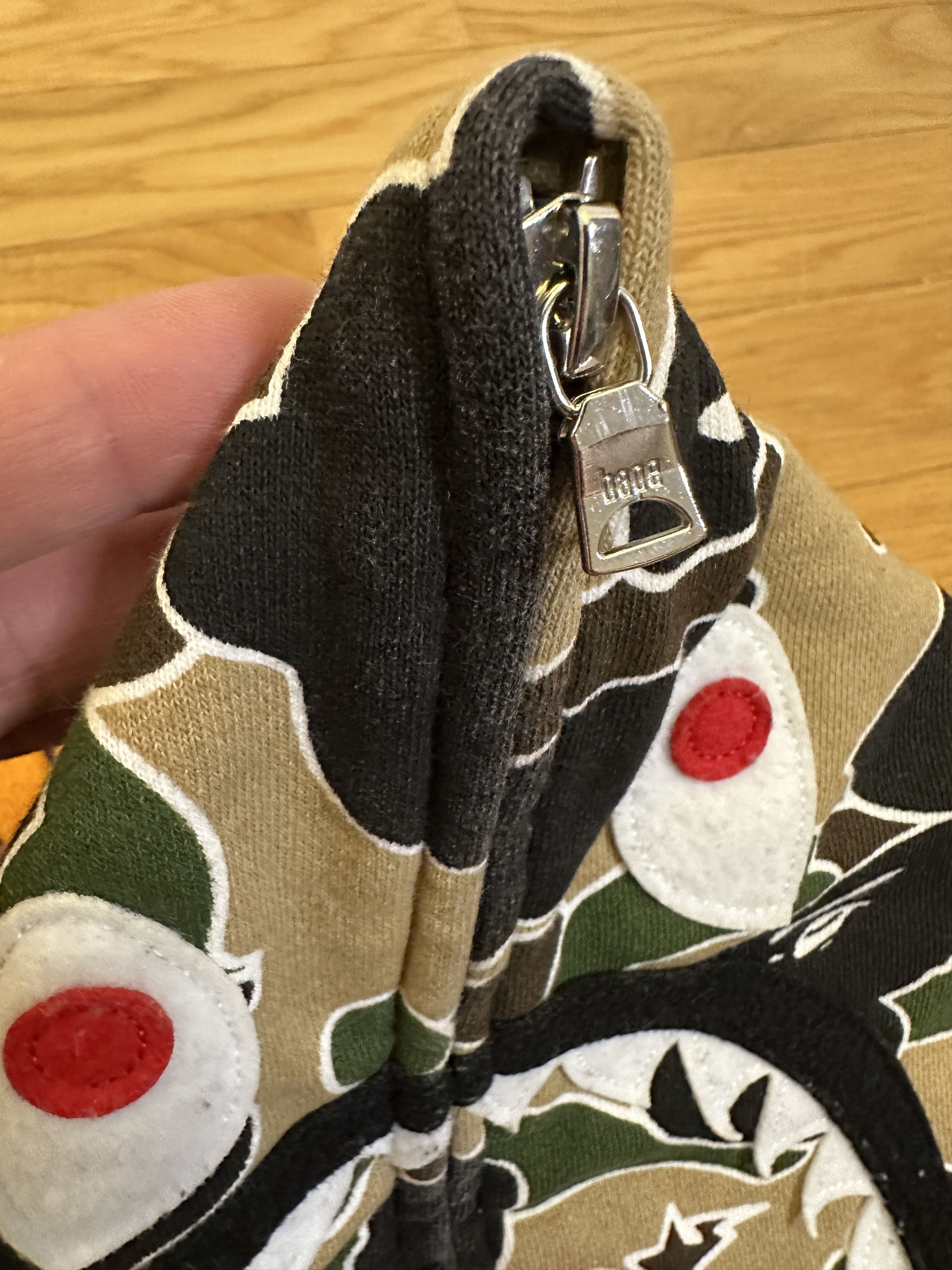 Bape BAPE Shark Full Zip Hoodie Beige Camo Size US M / EU 48-50 / 2 - 5 Thumbnail
