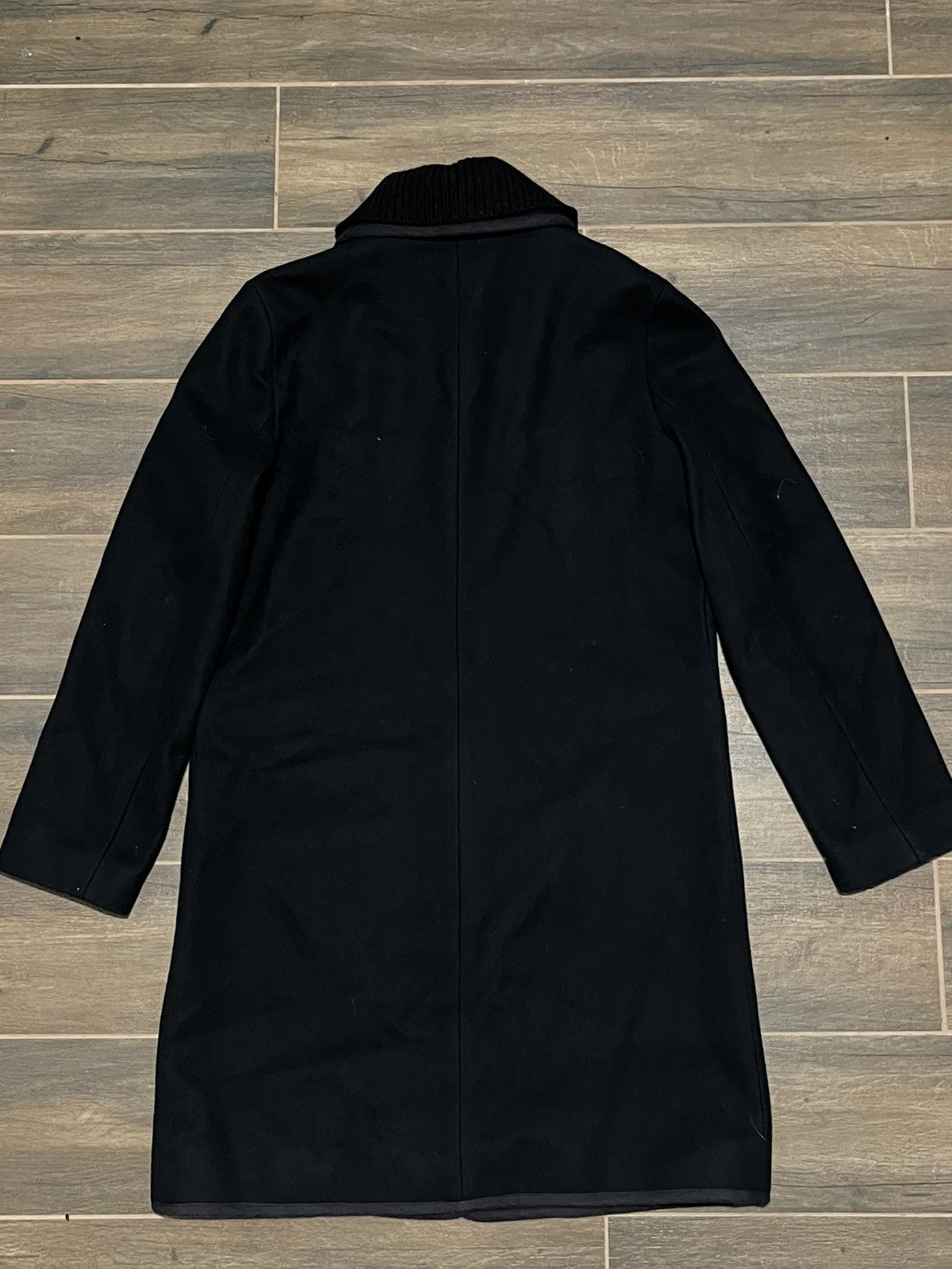 Sandro Sandro paris classic black wool coat jacket Size US S / EU 44-46 / 1 - 6 Thumbnail