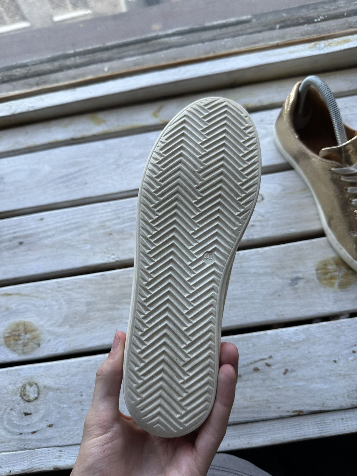 Sezane 🚨SEZANE SOULIERS Classic Low Sneakers luxury rare Size US 9 / IT 39 - 6 Thumbnail
