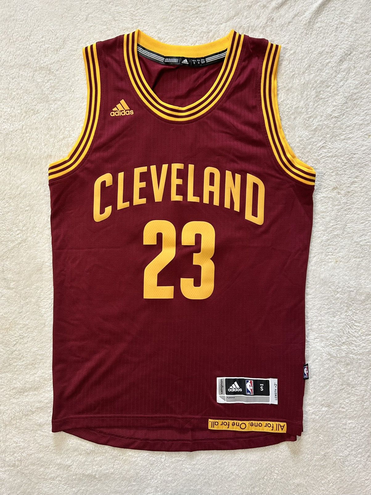 Adidas Cleveland Cavaliers Lebron James Swingman NBA Jersey Adidas Size US S / EU 44-46 / 1 - 1 Thumbnail