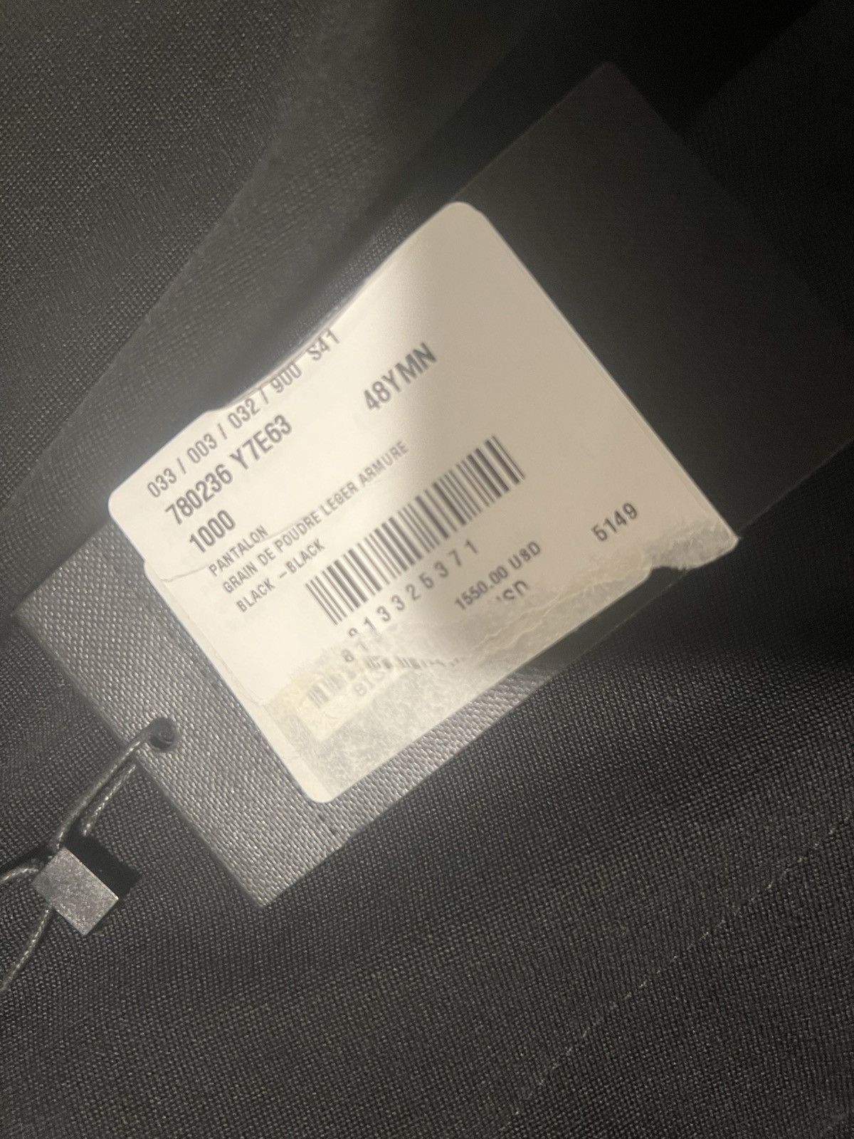 Saint Laurent Paris Saint Laurent mens dress pants. 48/32. $1550 Size 48R - 7 Thumbnail