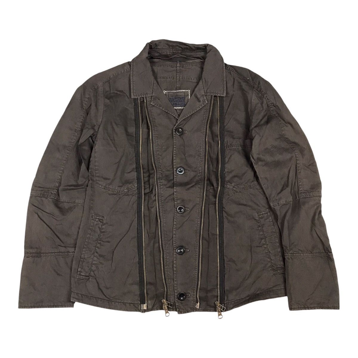 Marithe + Francois Girbaud Marithe Francois girbaud Double Zipped Jacket Size US M / EU 48-50 / 2 - 1 Thumbnail