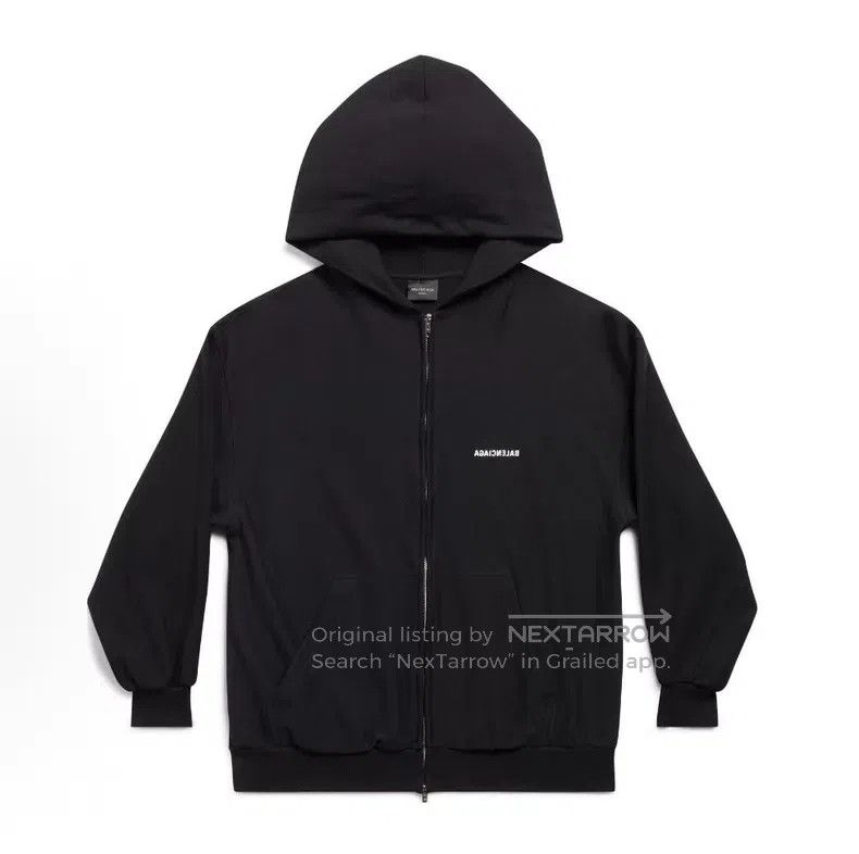 Balenciaga Balenciaga Letter Logo Zip-Up Jacket Size US M / EU 48-50 / 2 - 1 Thumbnail