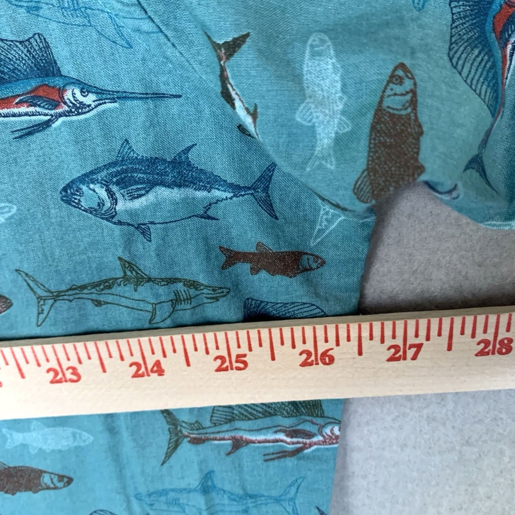 Eddie Bauer Eddie Bauer Shirt Men 2XL Green Mr. Baja Fish All Over AOP Classic Fit Button-Up Shirt Size US XXL / EU 58 / 5 - 6 Thumbnail