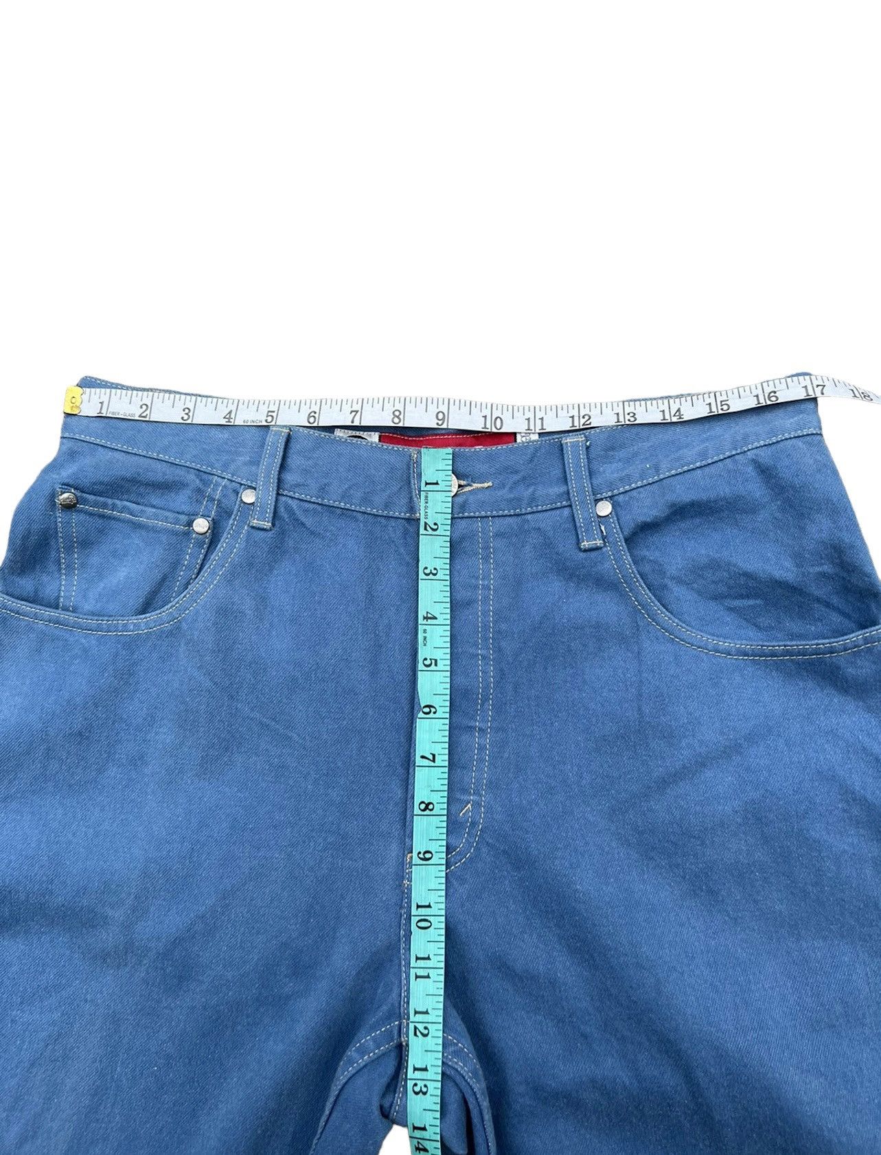 Levi's × Vintage VTG 1998 Levi’s Silvertab Turquoise Blue Denim Loose Jeans Size US 34 / EU 50 - 3 Thumbnail