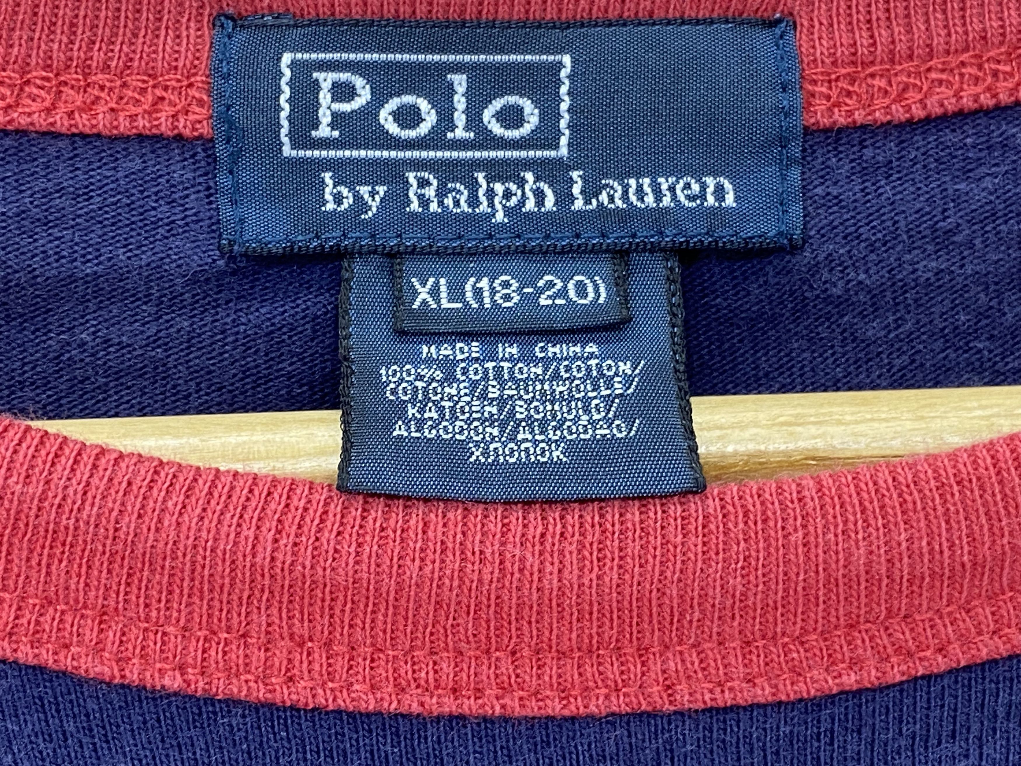 Polo Ralph Lauren × Vintage Polo Ralph Lauren Vintage Tshirt 90s Size US XXS / EU 40 - 7 Thumbnail