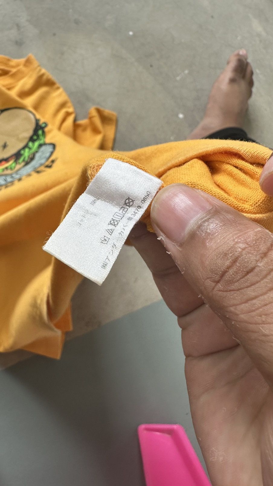 Undercover UNDERCOVER “THE ILLUSION OF HAZE” BUDDHA BURGER TEE Size US L / EU 52-54 / 3 - 5 Thumbnail