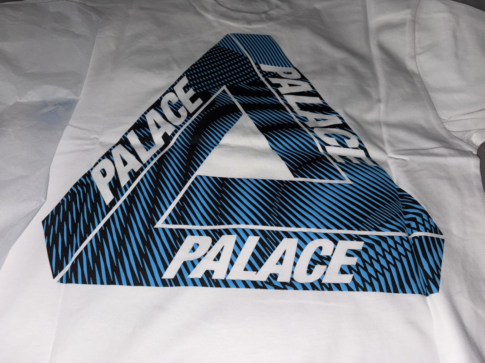 トップス PALACE Tri-Vex T-Shirt \"White Green\" PALACE(パレス) TRI-VEX T-SHIRT プリントTシャツ ホワイト