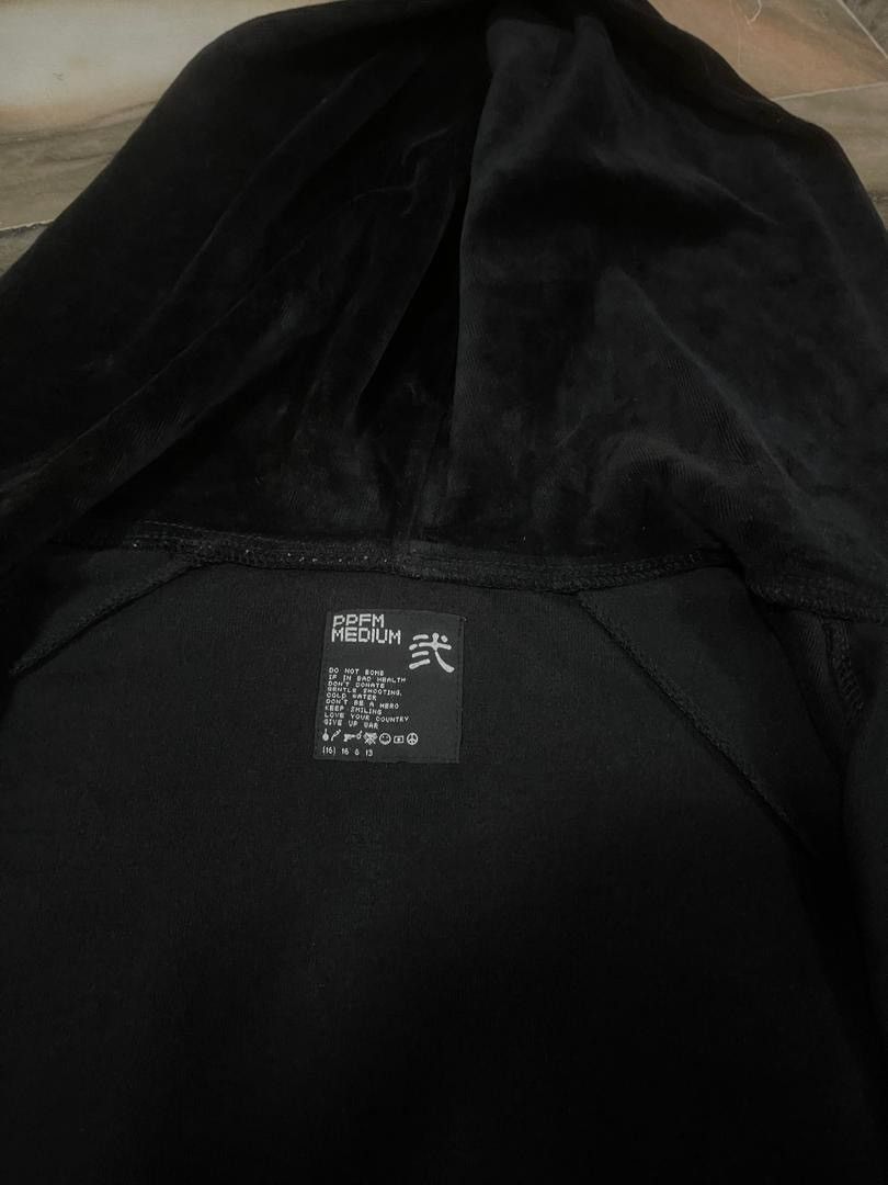 PPFM PPFM Detroit Golden Kurt’s Noise Velvet Hoodie Size US M / EU 48-50 / 2 - 14 Thumbnail