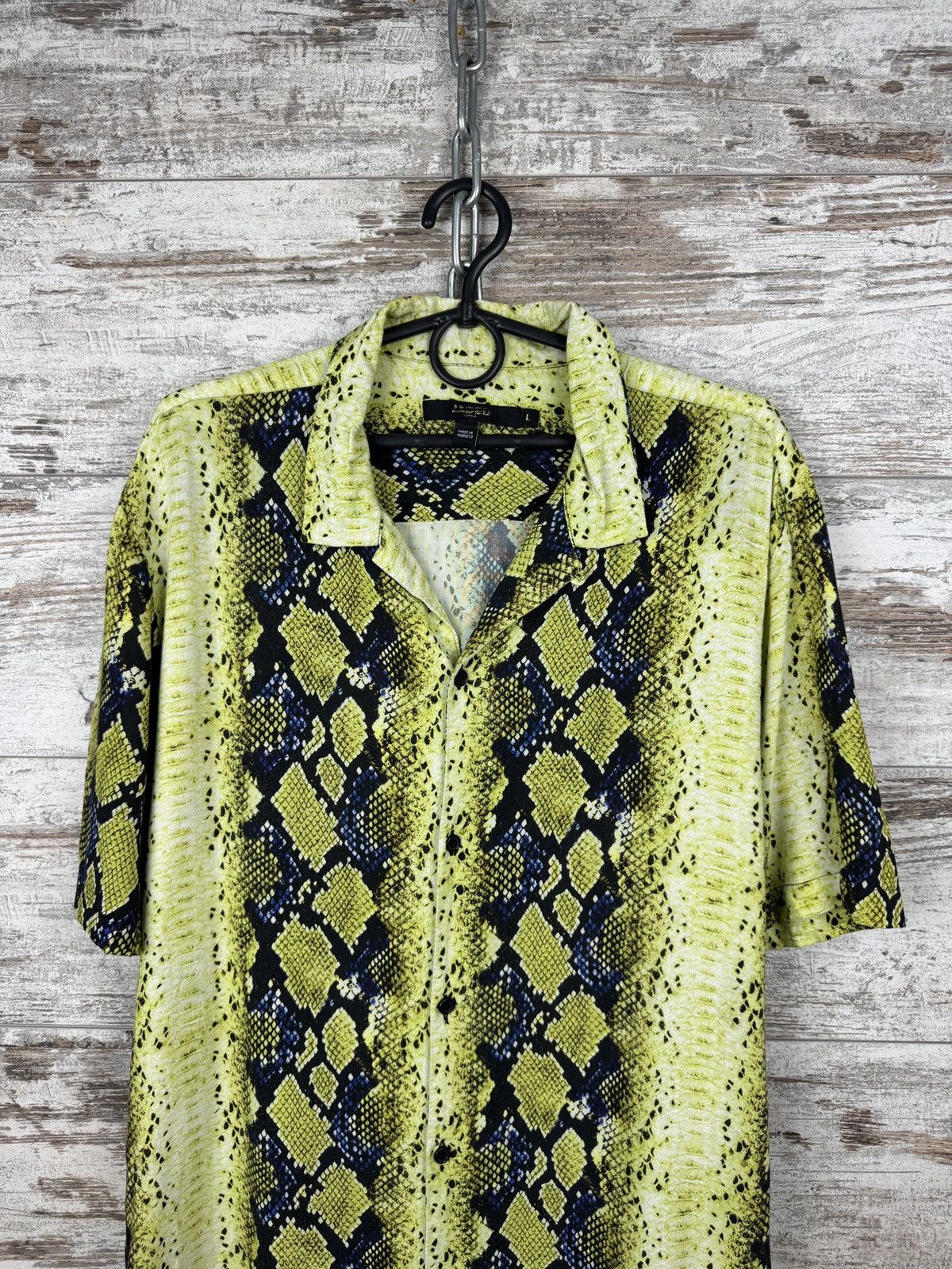 Jaded London Mens Jaded London Hawaiian shirts button up crazy viscose Size US L / EU 52-54 / 3 - 3 Thumbnail