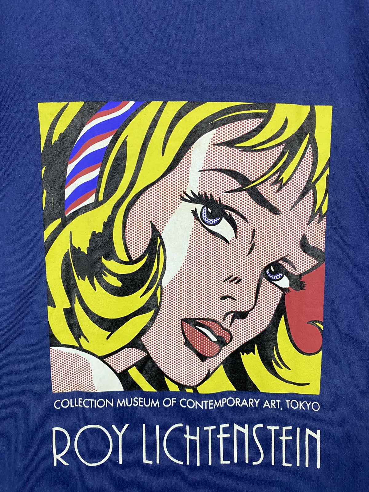 Vintage Vintage ROY LICHTENSTEIN AMERICAN POP ART MUSEUM ART ,TOKYO Size US L / EU 52-54 / 3 - 5 Thumbnail