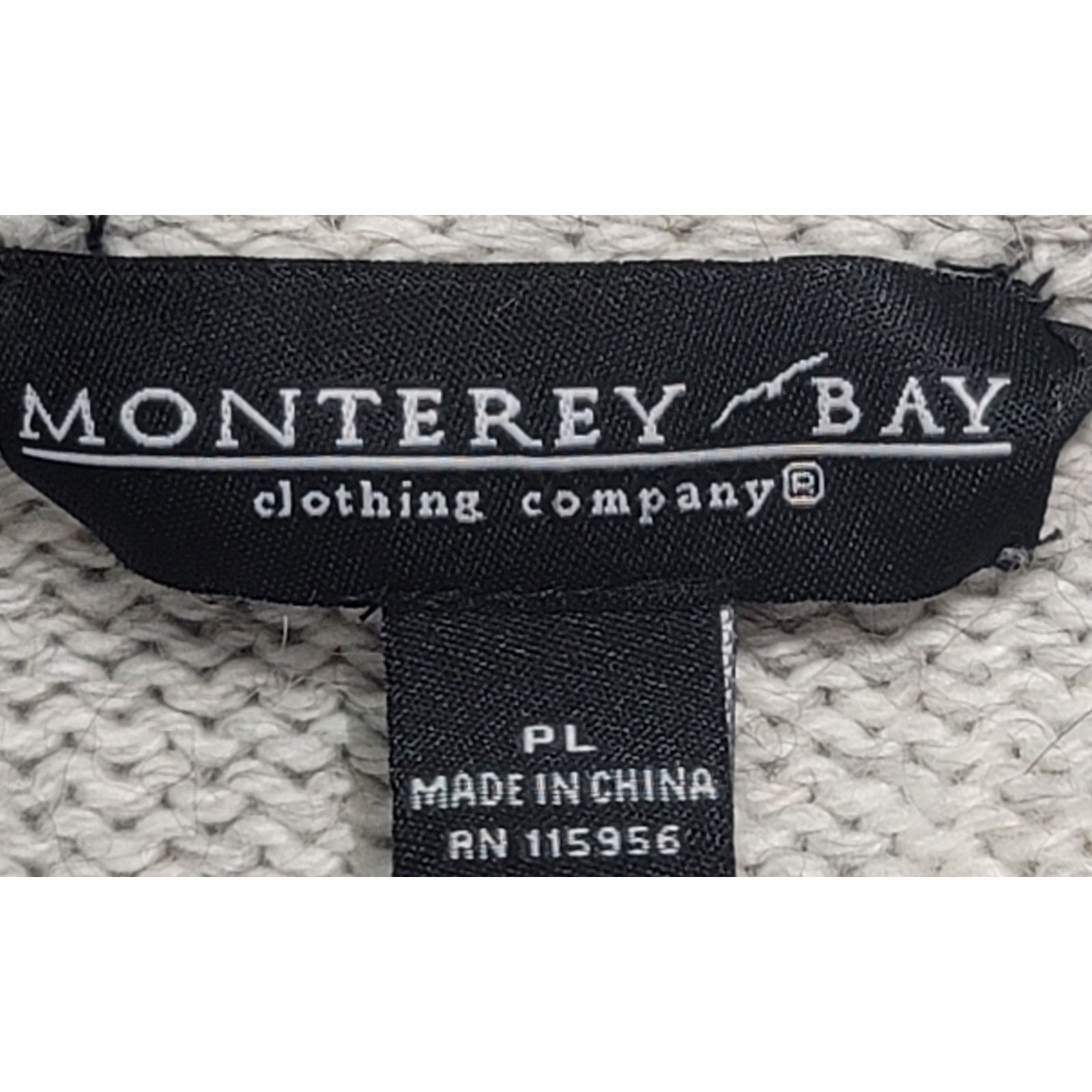 Other Monterey Bay Gray Open Front Cropped Cardigan Sweater PL Size L / US 10 / IT 46 - 3 Thumbnail