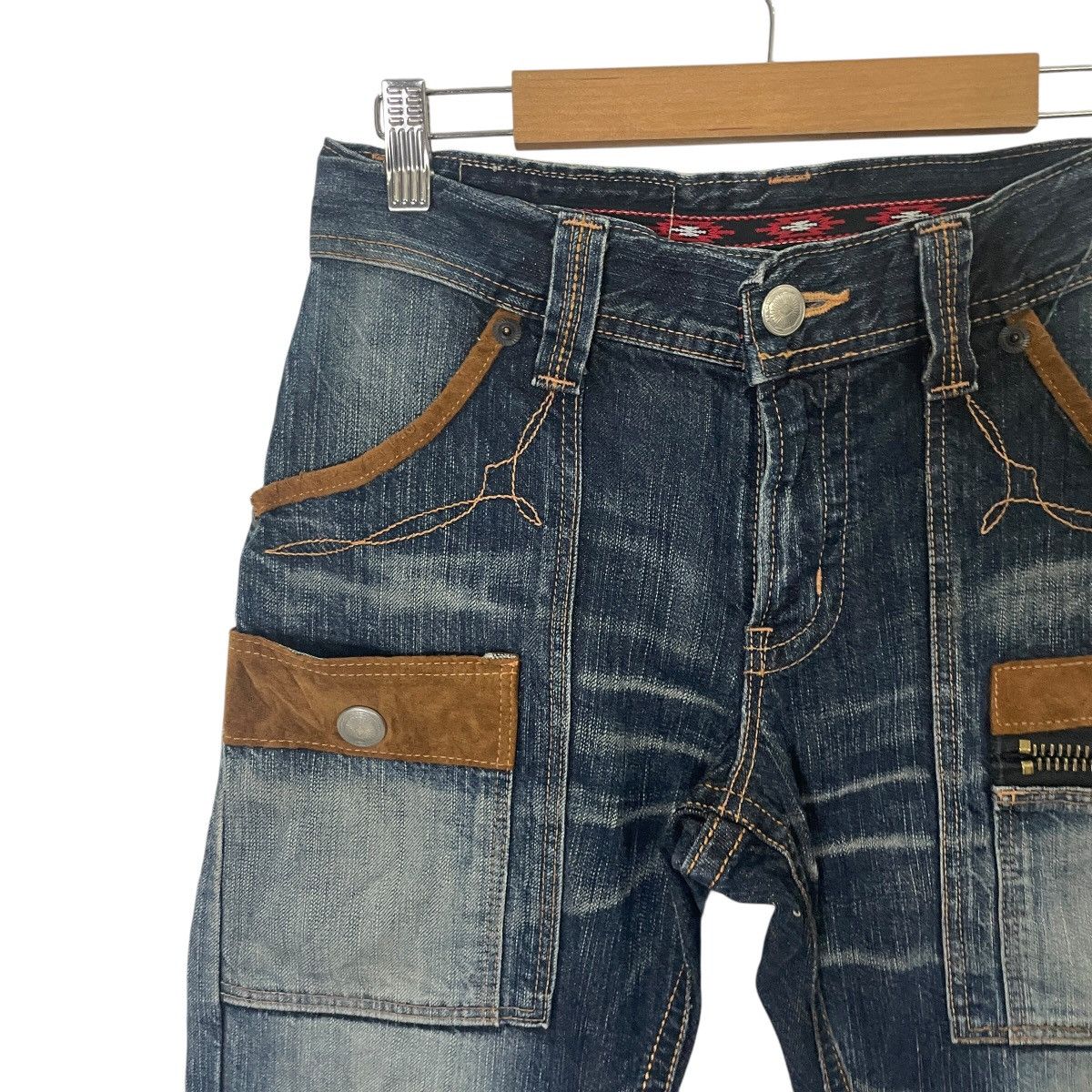 Edwin Vintage Edwin Cowboy Bush Pants Denim Size 29" - 3 Thumbnail