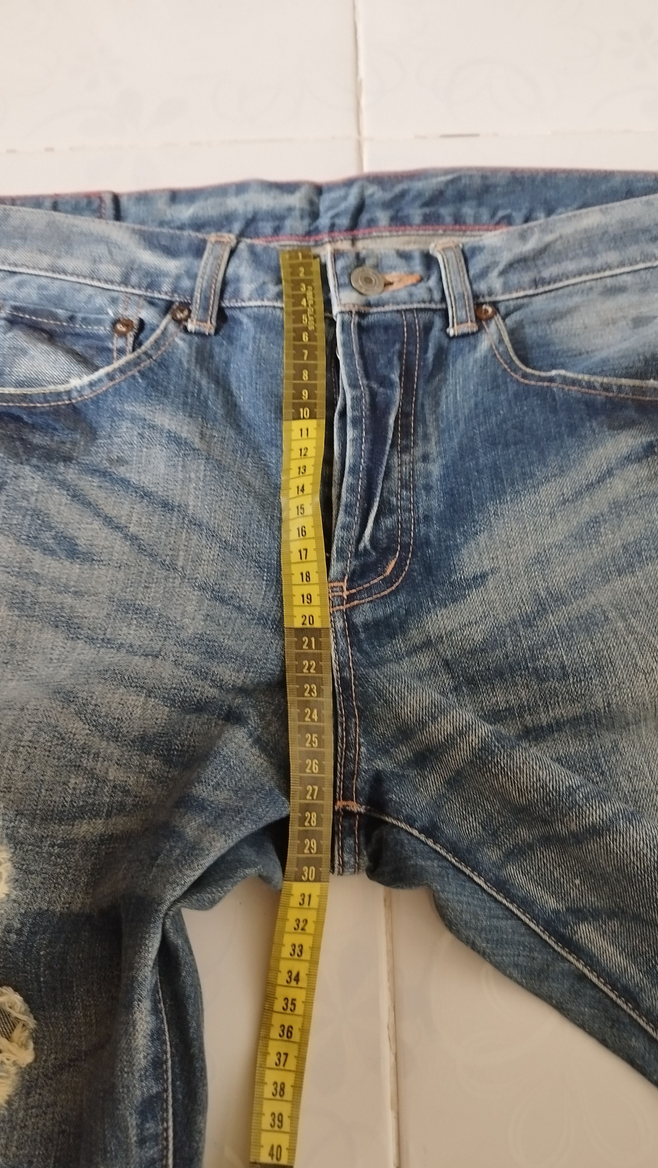 Hysteric Glamour SOUL OF FREEDOM distressed Size US 34 / EU 50 - 14 Thumbnail