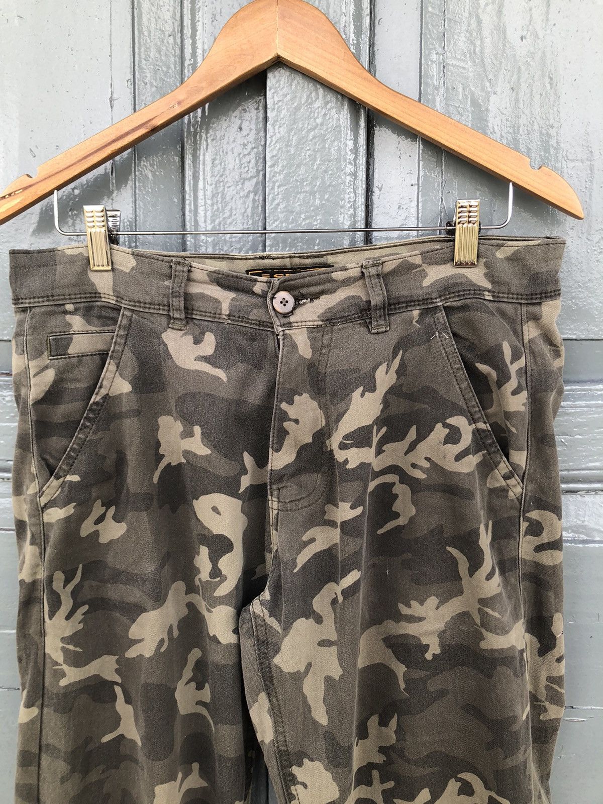 Esprit Esprit Camo Cotton Pants Size US 33 - 3 Thumbnail