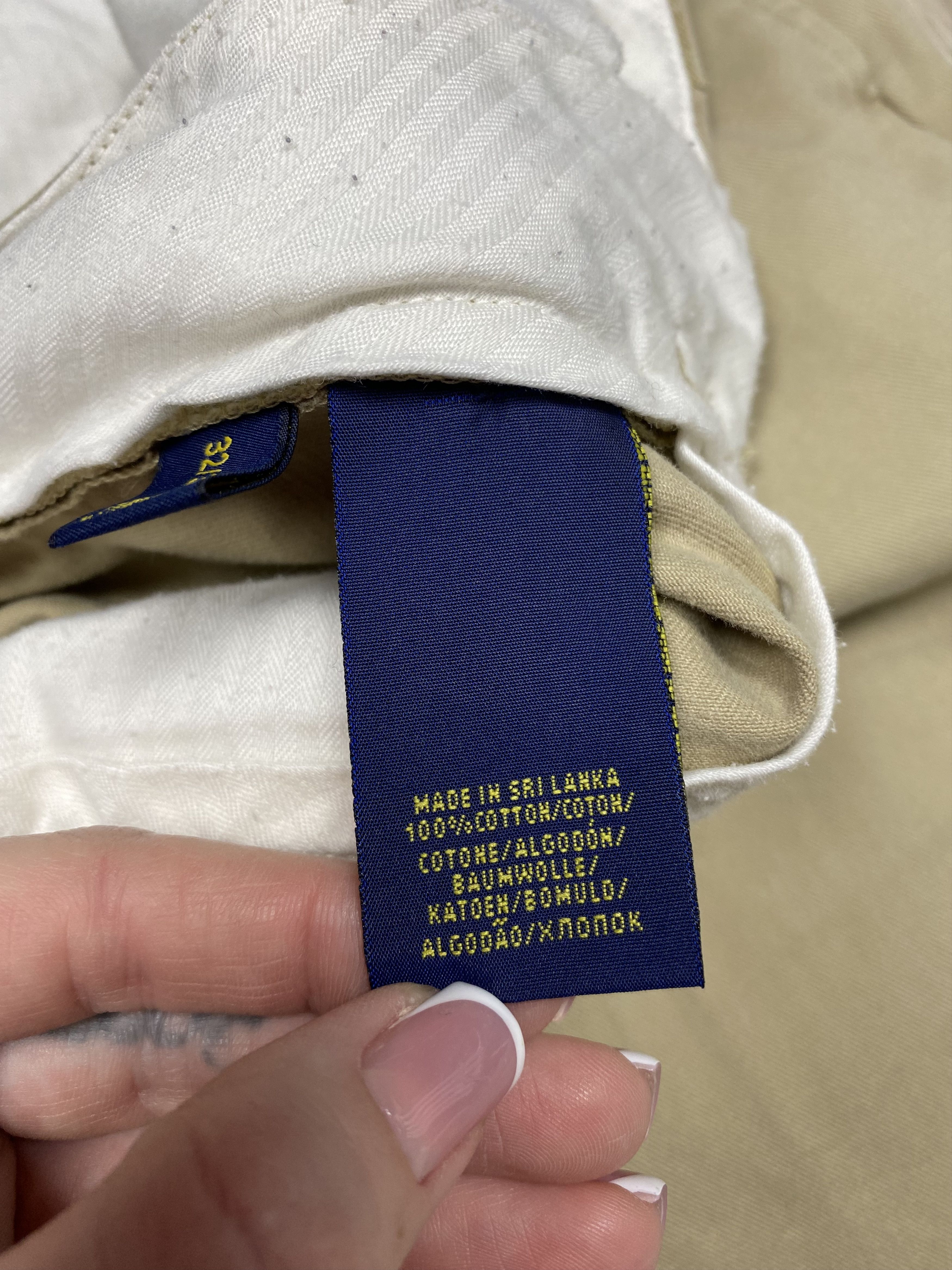 Polo Ralph Lauren Polo Ralph Lauren Mens Chino Pants Size US 32 / EU 48 - 6 Thumbnail