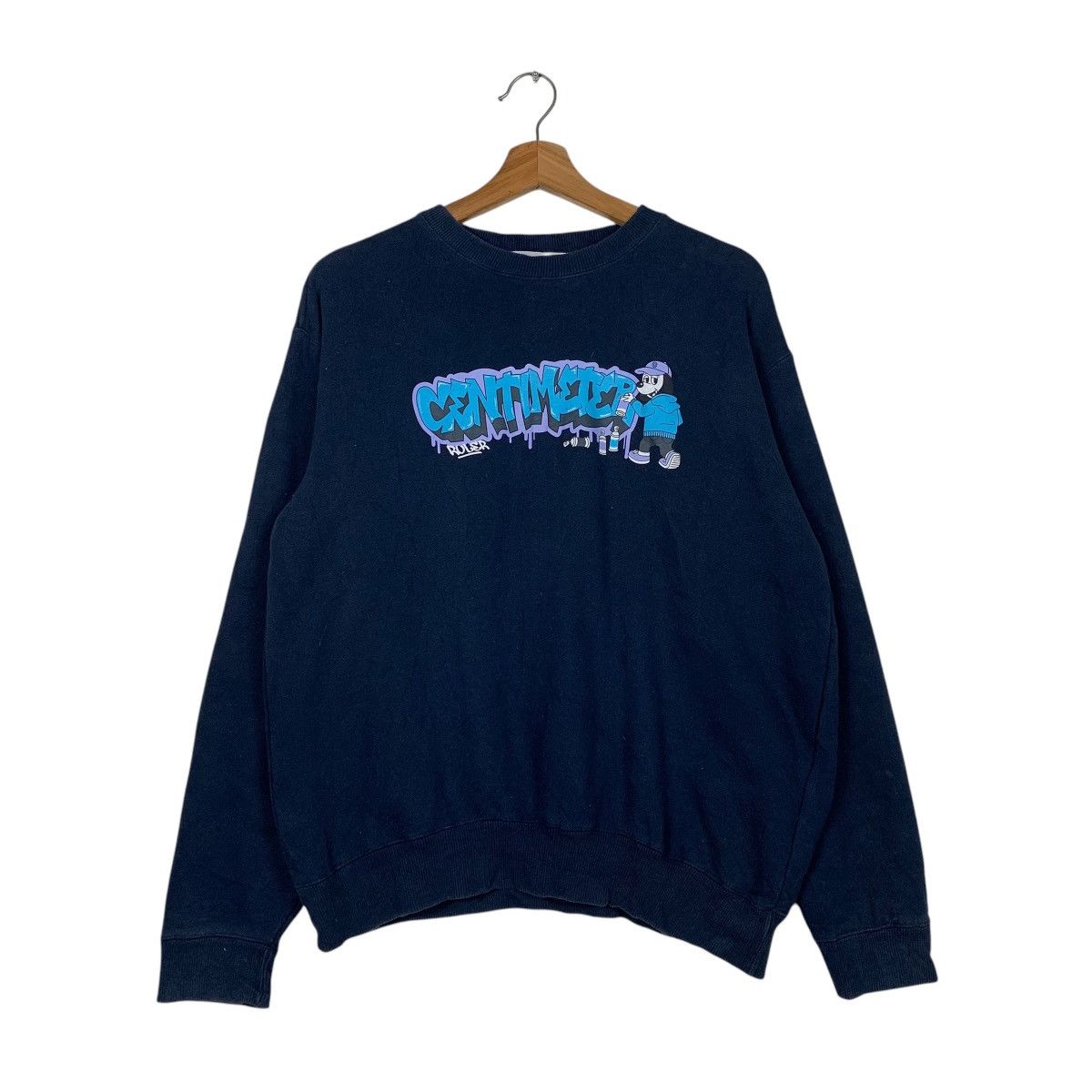 Japanese Brand Japanese Brand Centimeter Ruler Sweatshirt Size US M / EU 48-50 / 2 - 1 Thumbnail