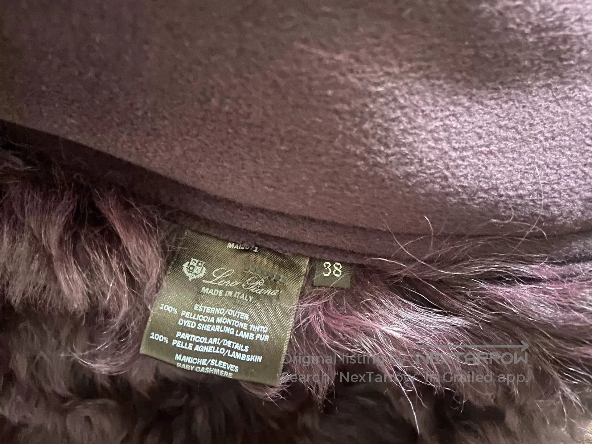 Loro Piana Loro Piana Women's Shearling Jacket. Size US S / EU 44-46 / 1 - 8 Thumbnail