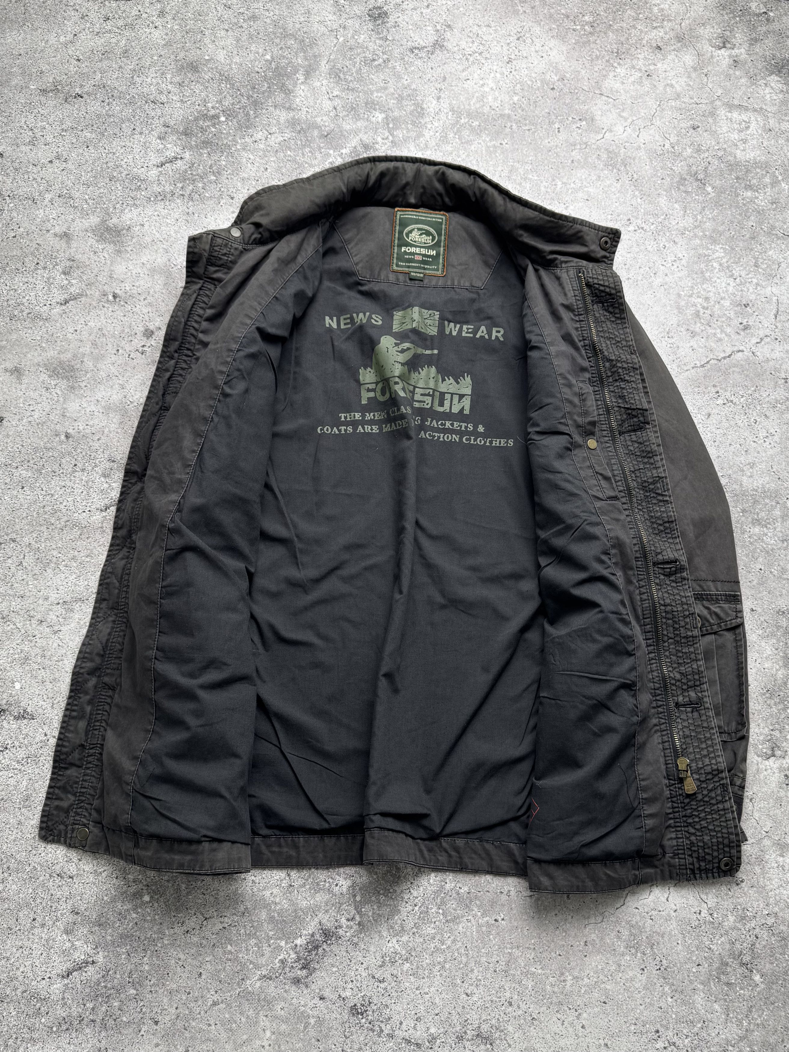 Vintage Vintage Military Utility Style Jacket Multi Pocket Zip Size US L / EU 52-54 / 3 - 7 Thumbnail