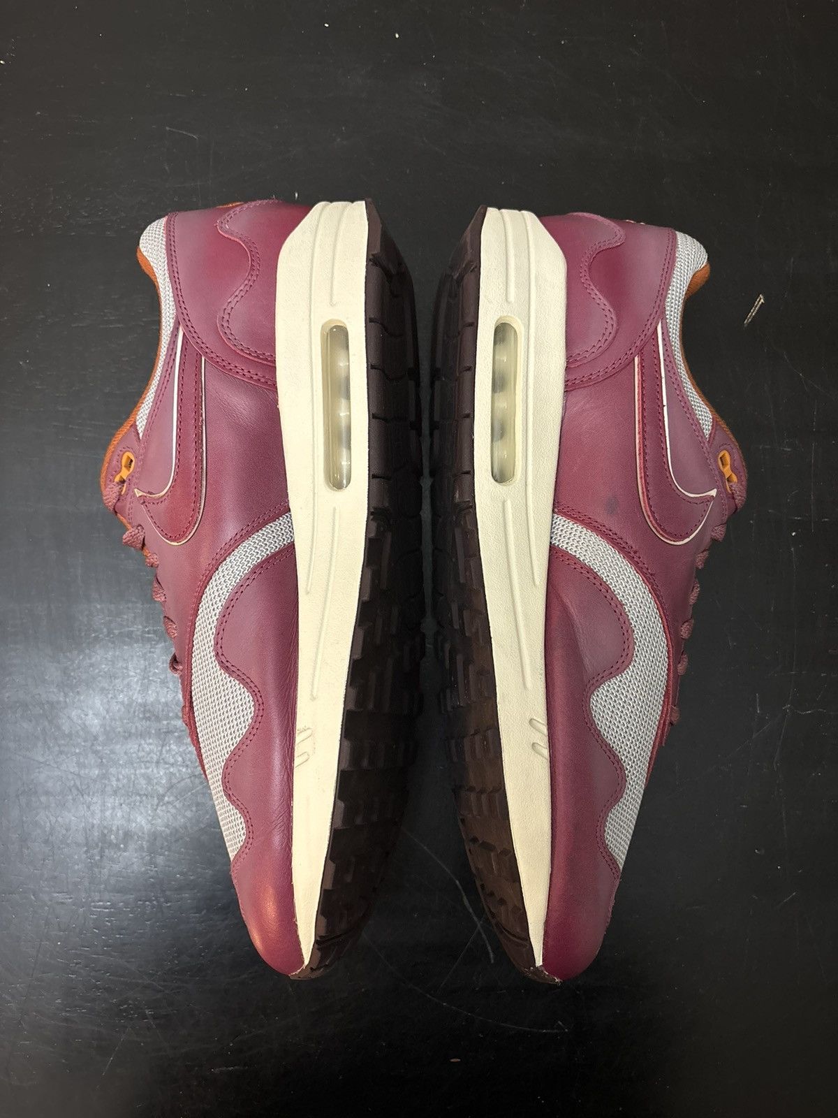 Nike × Patta Nike Air Max 1 Patta Waves Rush Maroon Size US 13 / EU 46 - 4 Thumbnail