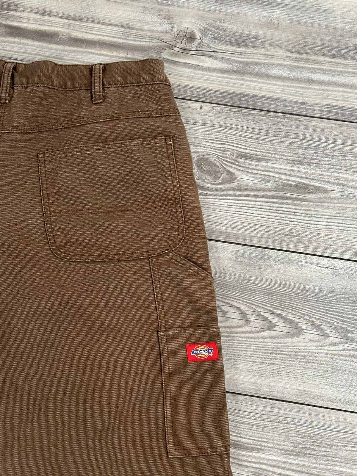 Dickies Vintage Dickies Double Knee Flannel Lined Carpenter Pants Size US 35 - 5 Thumbnail