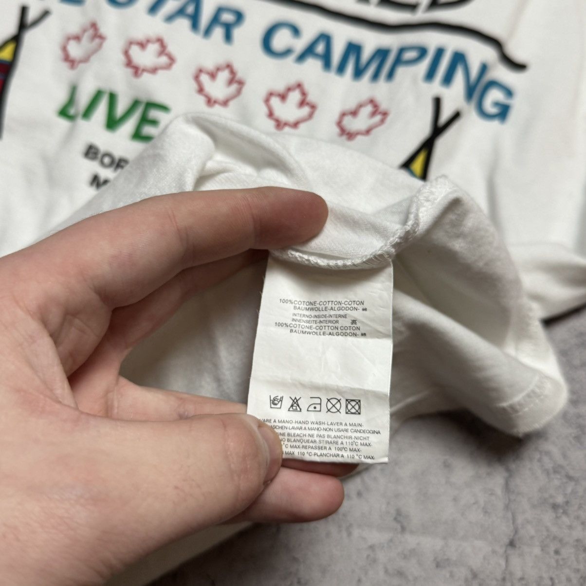 Dsquared2 Dsquared2 Five Star Camping Long Sleeve T Shirt Size US L / EU 52-54 / 3 - 4 Thumbnail